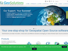 Tablet Screenshot of geo-solutions.it